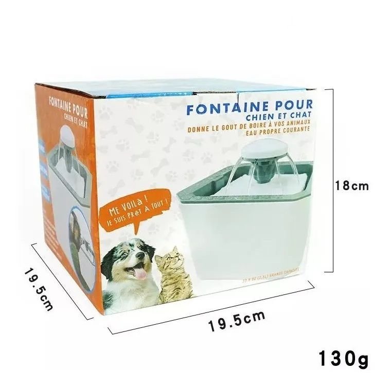Bebedero Fuente de Mascotas