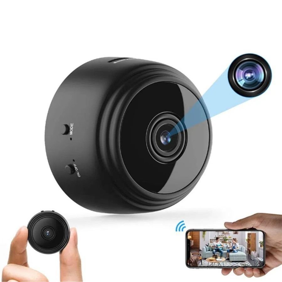 Mini Camara Espia Wifi Seguridad Hd 1080
