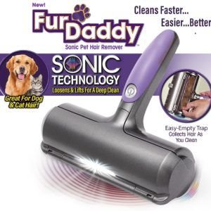 Cepillo Eléctrico Removedor De Pelo De Mascotas Fur Daddy