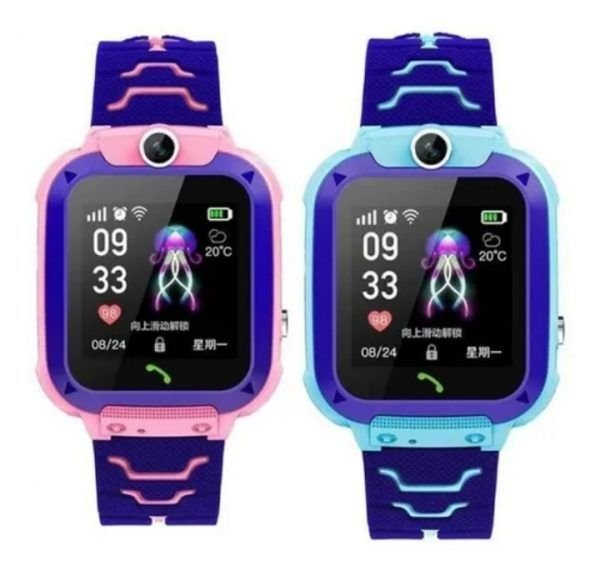 Reloj Inteligente Niños Gps Cámara Táctil Q12